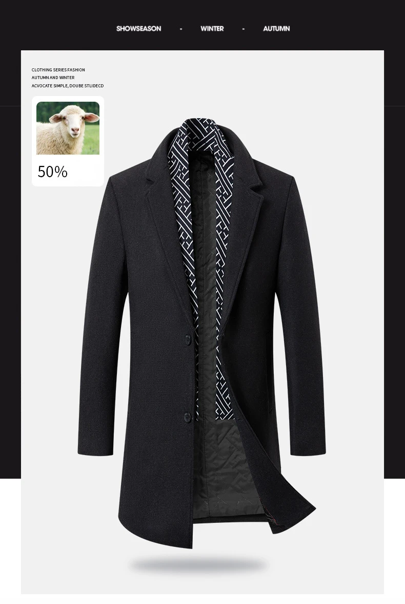 Stylish Woolen Coat