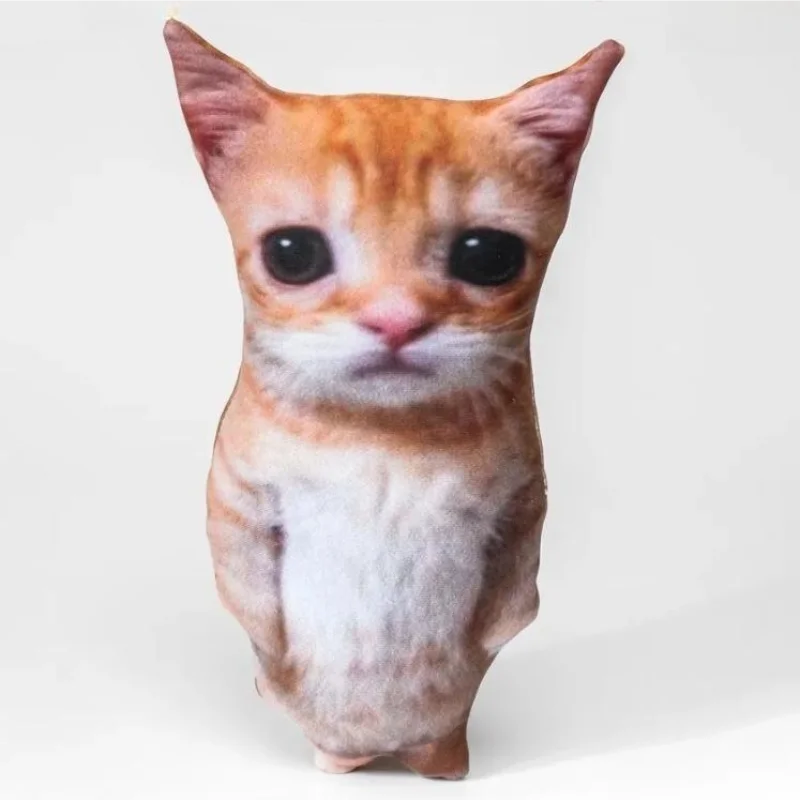 

Новая милая плюшевая игрушка кошка-гэто, милая мультяшная кошка 20 см, мягкая плюшевая игрушка, кукла, украшение комнаты для детей, подарок на день рождения
