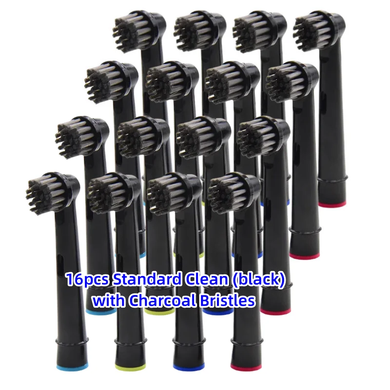 Premium Replacement Brush Heads - Pack of 16/20 for Sensitive and Cross Action Cleaning