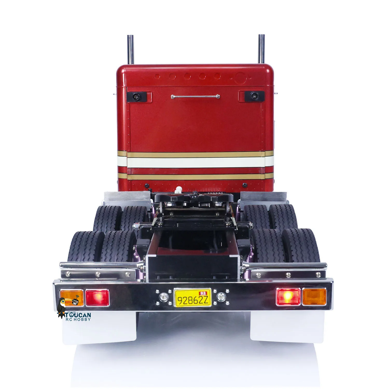 1/14 6x4 RC Tractor Truck 56301 RTR Radio Control Cars Model Sound Light System TOUCAN HOBBY DIY Painted Ready to Run Vehicle 3
