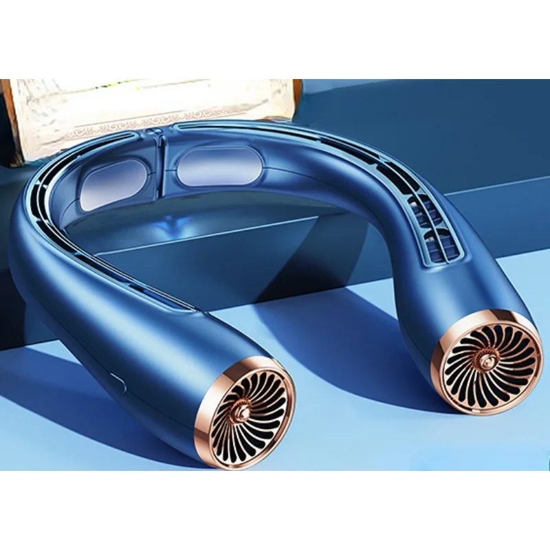 

Fan Portable Little Fan Charging Mute Bladeless Wall Mounted Air Conditioner Neck Hanging Neck Refrigeration Outdoor