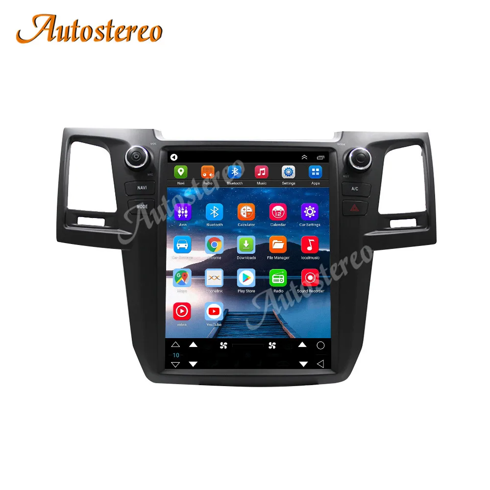 

8+128G Android11 Tesla Radio Auto Stereo For Toyota Hilux Revo Fortuner 2007-2015 Car GPS Navigation Headunit Multimedia Player