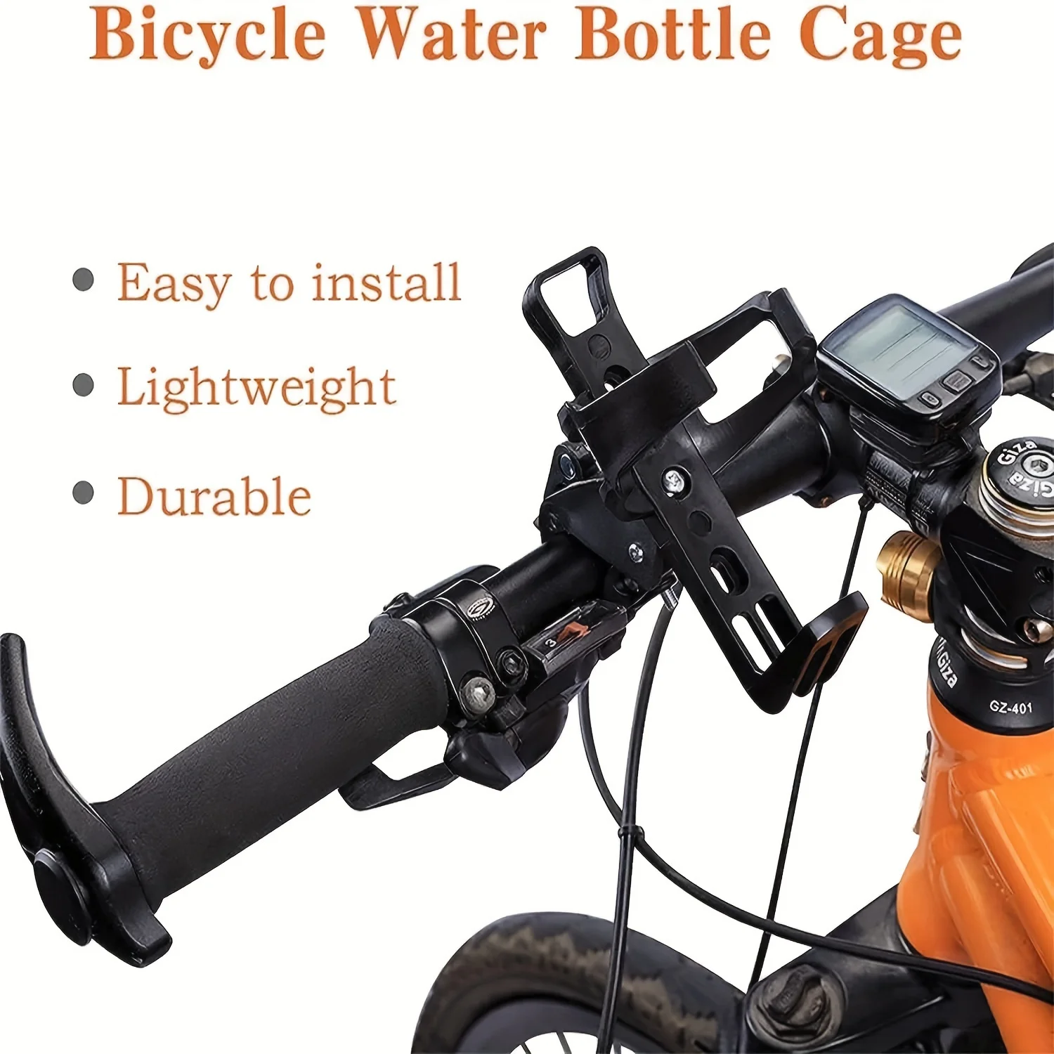 Universal 360° Rotating Bicycle Water Bottle Holder - Versatile Cycling Accessory