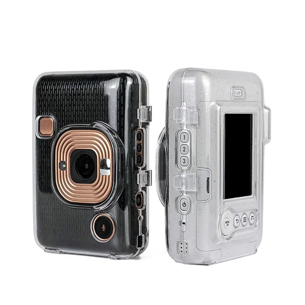 Transparent Crystal PVC Protective Case Protector Storage Bag Cover for Fujifilm Instax mini Liplay Instant Camera