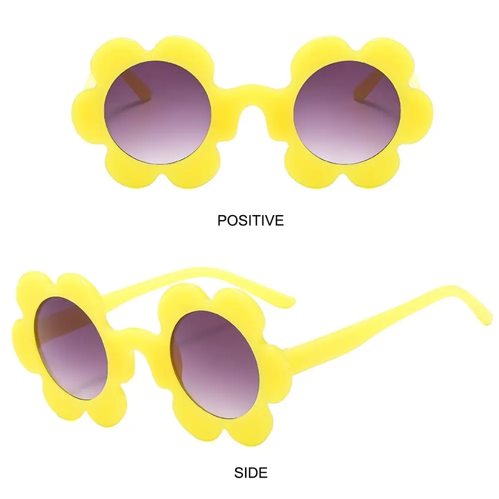 Neue trendige Sonnenblumen-Sonnenbrille für Damen, Retro-Sonnenbrille mit runden Blumen, lustiger Roman, Disco/Festival/Party-Sonnenbrille für Erwachsene – Detail 28