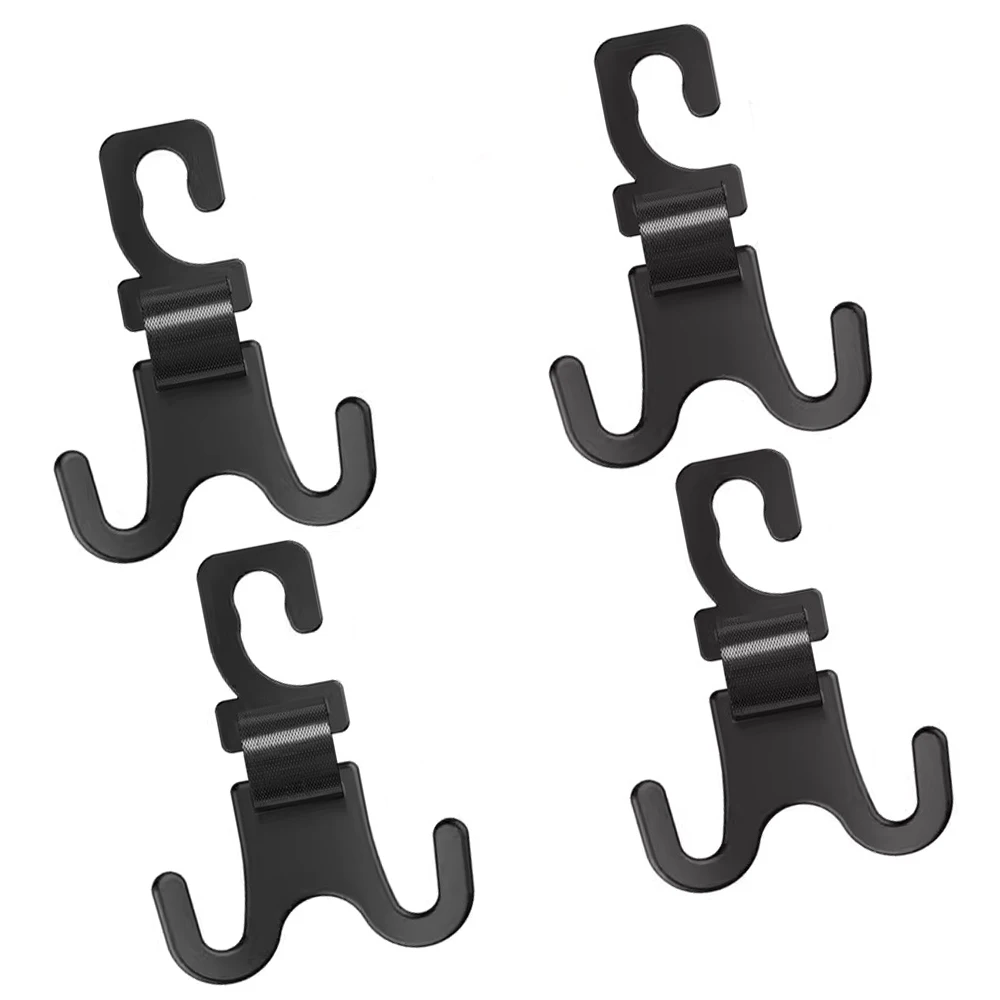 

Universal Car Rear Seat Hooks Car Interior Bag Hooks Storage Hooks Headrest Hooks Car Accessories Multi-function Hooks Trolley
