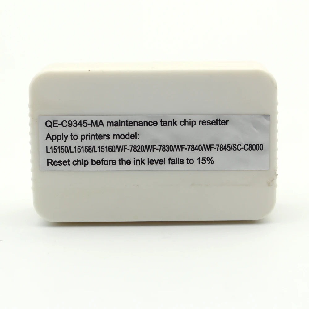 Battery Version C9345 Maintenance Tank Chip Resetter for Epson T-8550 ET-8500 ET-16000 L8050 L15158 L15168 L15150 L15160 6558 maintenance box chip resetter
