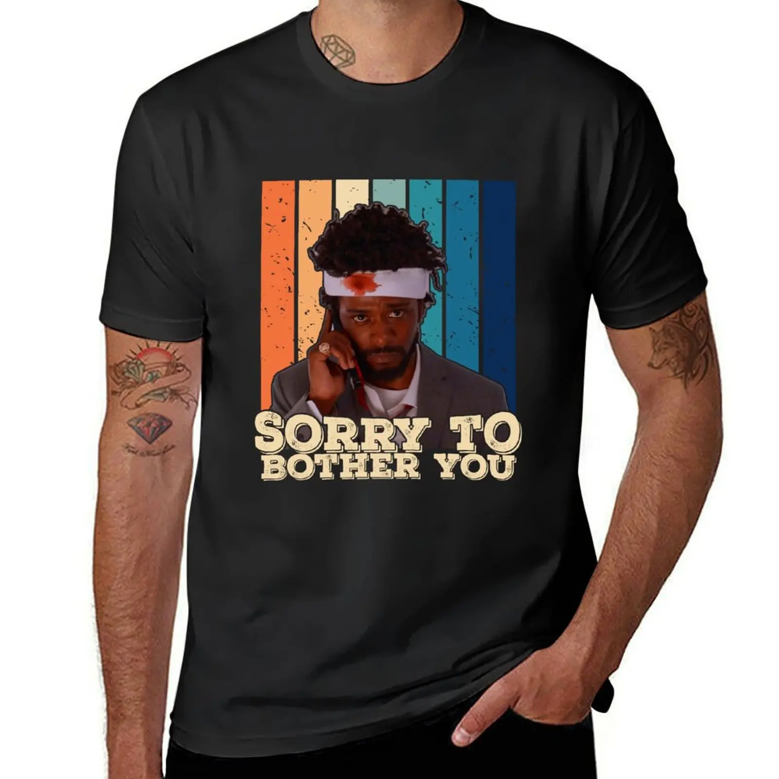 Sorry To Bother You T-Shirt cute tops graphics Blouse oversized fitted t shirts for men