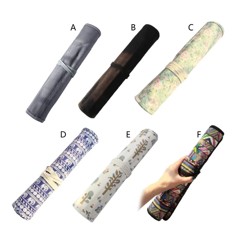 

16FB 20 Slots Colored Pencil Wrap Stationery for School Office Travel
