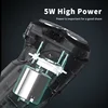 WAIKIL Men's New Razor Home Waterproof Water Wash Electric Razor USB Charging Digital Display Trimmer Three Blade Beard Trimmer 5