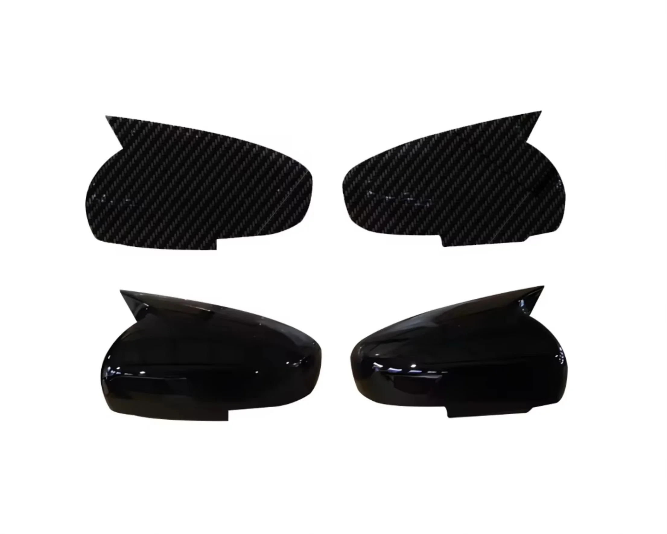스즈키 스위프트 2018 2019 2020 2021 2022-2025용 자동차 사이드 미러 커버 윙 캡 리어 뷰 케이스 트림 카본 파이버