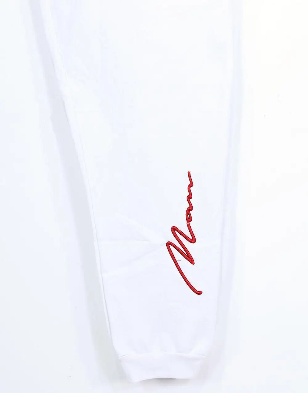 BoohooMAN tuta JOGGER bianca rossa firma|Sweatpants| - AliExpress