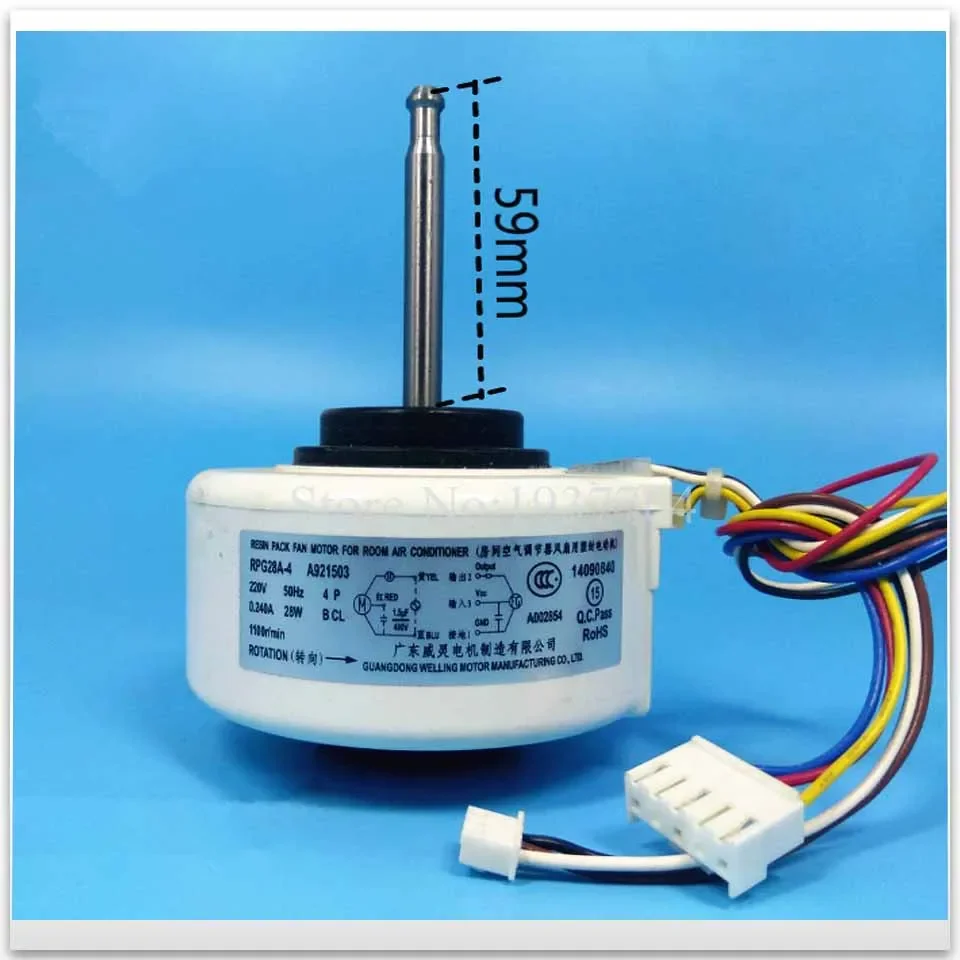 

100% new for air conditioner motor RPG28A-4 A921503 Fan motor good working