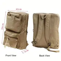 MoeTron Canvas Art Portfolio A3 Backpack Children's Paint Art Supplies Bag A3 Drawing Board Bag Portable Art Carry Case For Kids 3