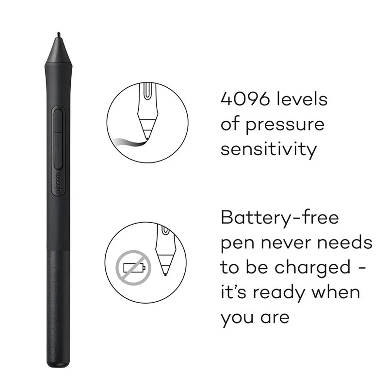 Wacom Intuos Medium Bluetooth Graphics Drawing Tablet with 4 Customizable ExpressKeys for Teachers Students and Creators - Image 3