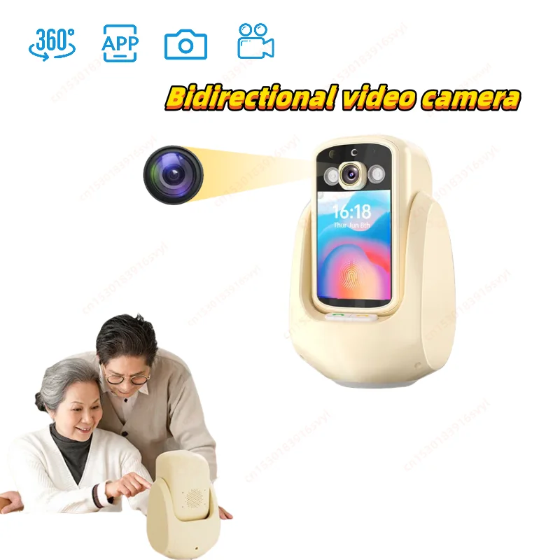 1080P HD 360&deg; Video Camera WiFi Smart Home Security Ip Webcam Remote Monitoring Digital Camera Two-way Voice Intercom Mini Cam
