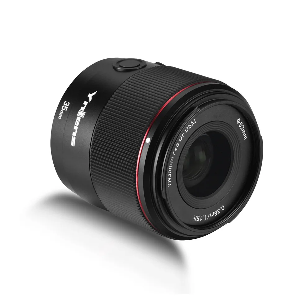 E 마운트 A7II A6600 A6500 A9 A7RII용 용누오 YN35mm F2S DF DSM AF MF 포커스 모드 대구경 카메라 렌즈 YN 35mm