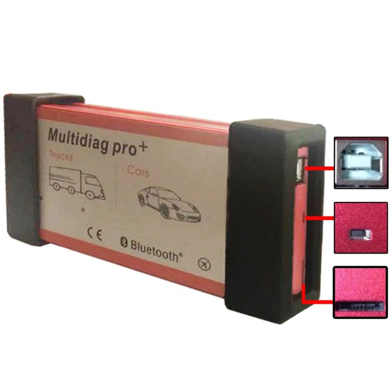 v2021.11 VCI Multidiag Pro TCS PRO 2017 R3 with Keygen OBD2 Scanne Double PCB V9.1 NEC Relay Bluetooth Car Truck Diagnostic Tool 4