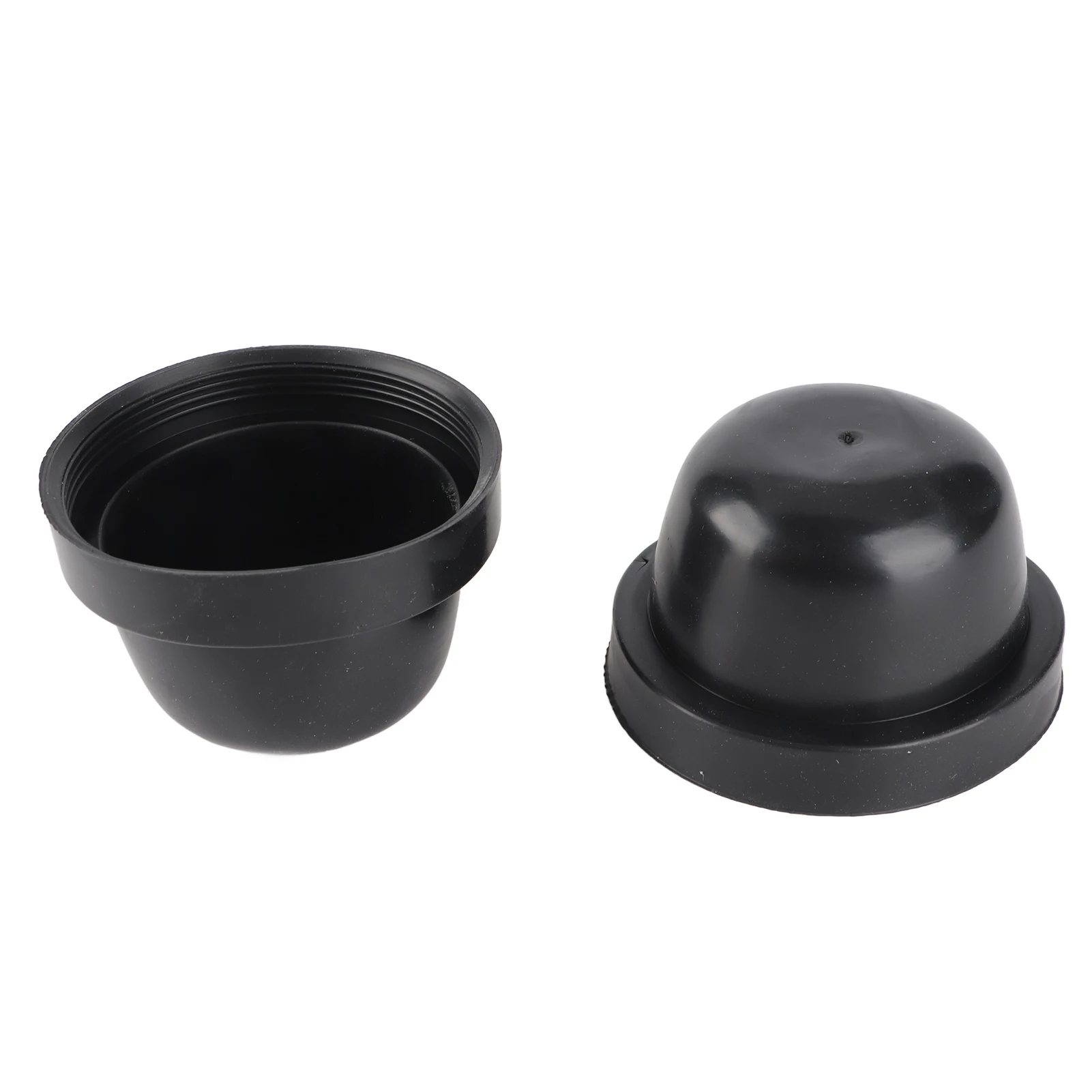 2개 70mm 고품질 고무 헤드라이트 커버 방수 방진 씰링 캡 자동차 LED HID 전구 개조용 범용