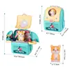 Pet Care Play Set Dog Grooming Kit with Backpack Doctor Set Vet Kit Educational Toy Pretend Play for Toddlers Kids Children 2