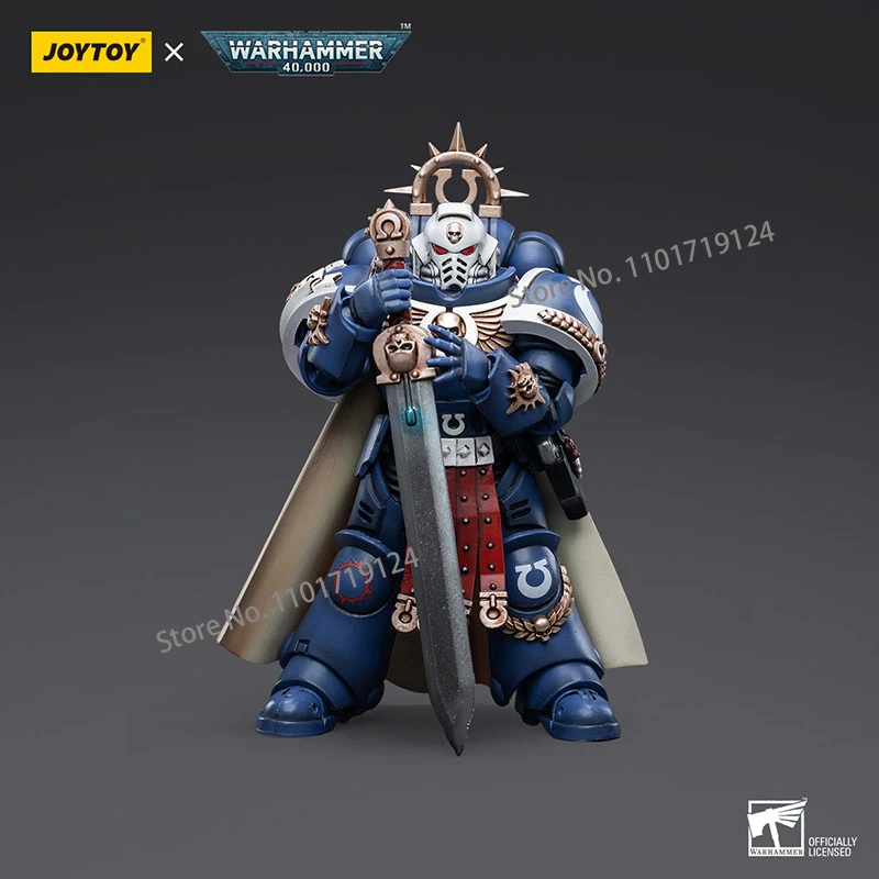 

JOYTOY 1/18 Scale Ultramarines Primaris Captain Action Figure 12cm Warhammer 40K Game Soldier Figurine Model Collectible Toy