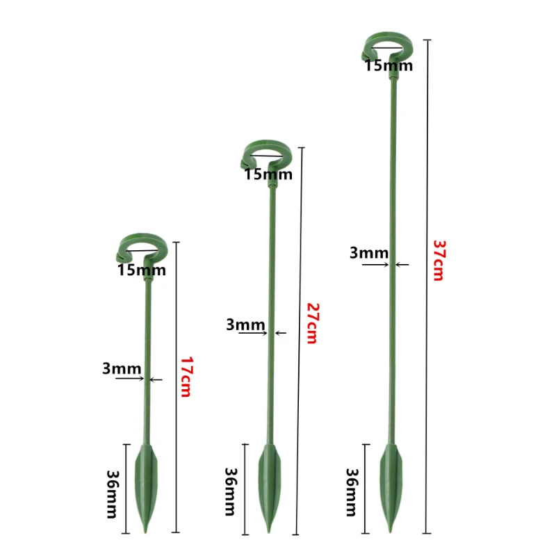 10pcs Plastic Plant Supports Flower Stand Reusable Protection Fixing Tool Gardening Supplies for Vegetable Holder Bracket 3