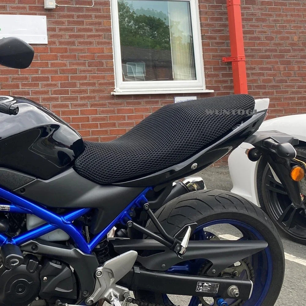 3D Airflow Seat Cover SV 650 Parts SV650 Accessories Motorcycle Seat Cover for Suzuki SV 650-Protect Cushion