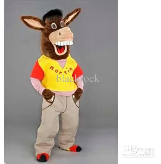 

New Adult Hot Sale Foam Mule Cartoon Mascot Costume Plush Christmas Fancy Dress Halloween Mascot Costume