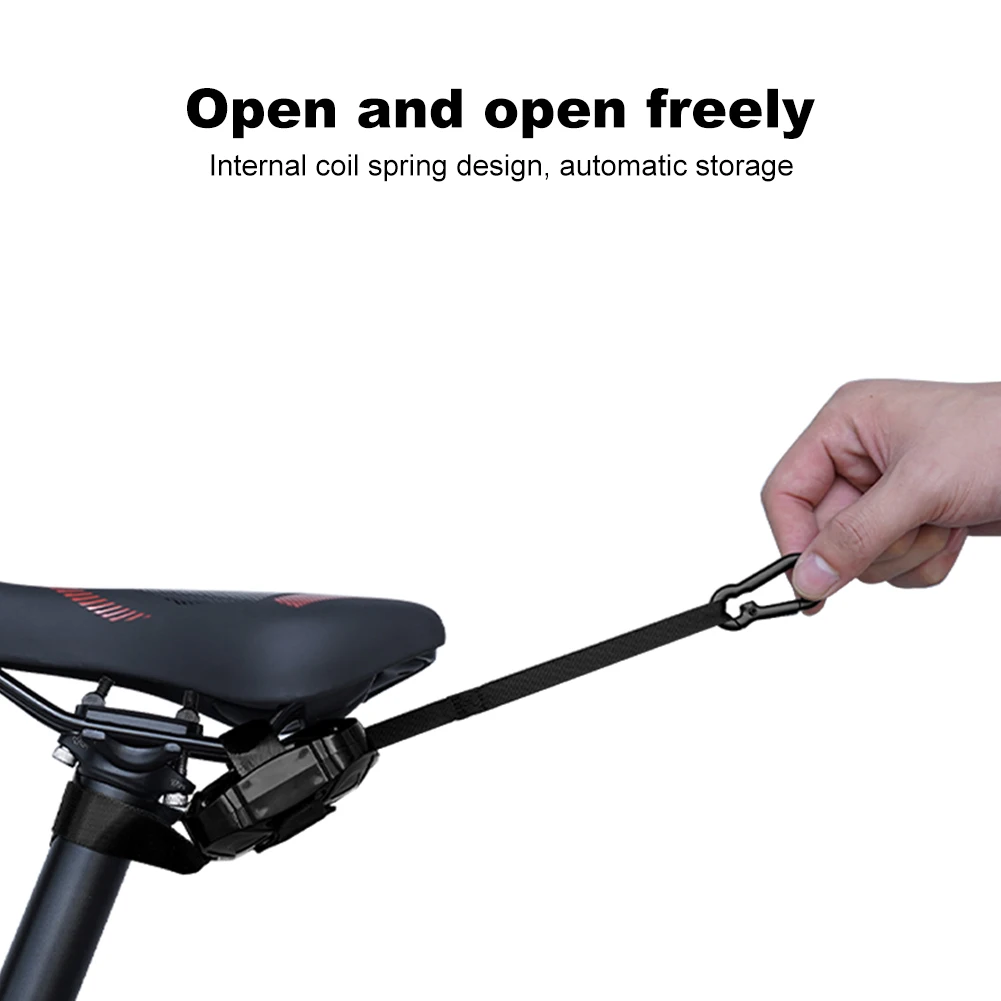 Retractable Mountain Bike Parent-Child Pull Rope Portable Bike Towing Strap for Children MTB