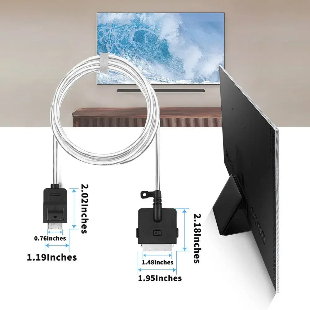New Compatible with Samsung One Connect Cable 2.5M BN39-02688A BN39-02688B for QN55QN700BF QN65QN700BF QN75QN700BF QN85QN900BF