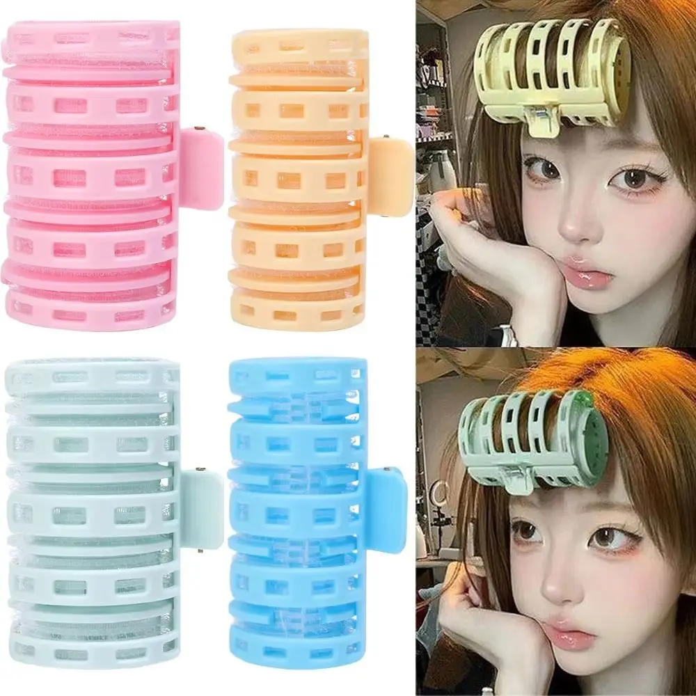Plastic Hair Roller for Bangs Self-adhesive Fluffy Hair Eight-character Bangs Curling Air Bangs Curling Tube Hairdressing Tools