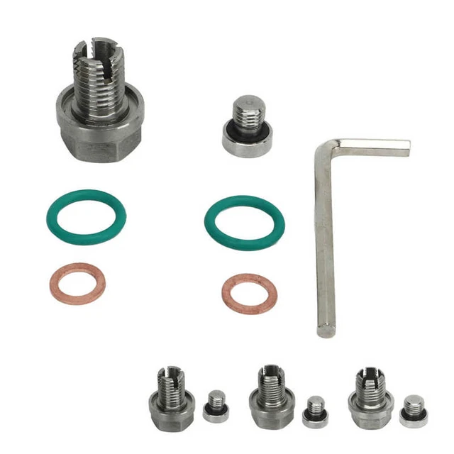 Kit de réparation pour bouchon de vidange 64 pièces