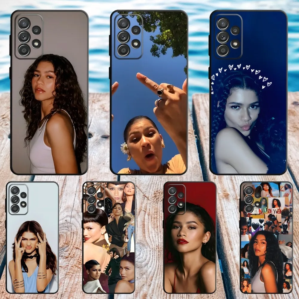 Custodia Per Telefono Z-Zendaya Per Samsung S21,S22 Ultra,S20,S30 Plus,S22 Plus,S23,S30 Ultra 5G Cover In Silicone