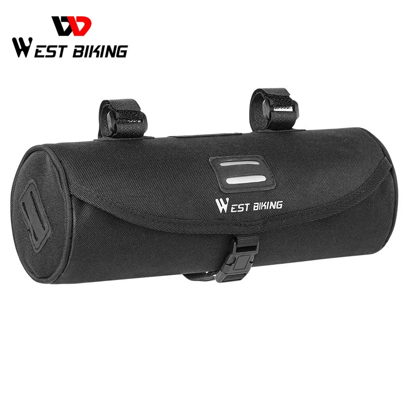 2L Bike Handlebar Bag Cylinder Bicycle Front Frame Hanging Handle Case for MTB Mountain Road Cycling Accessories | Спорт и