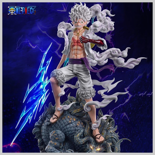 One Piece Luffy Gear 5 Anime Figure Bust Nika Joyboy Statue PVC Action  Figurine Collectible Model Doll Decoration Toys Kids Gift