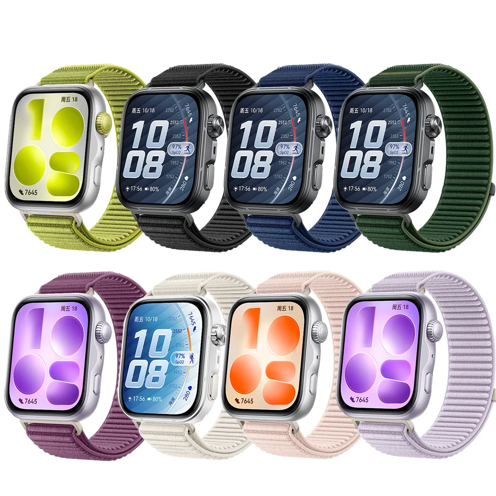 Premium Nylon Loop Strap - Braided, Comfortable, and Breathable Band for Smart Watches