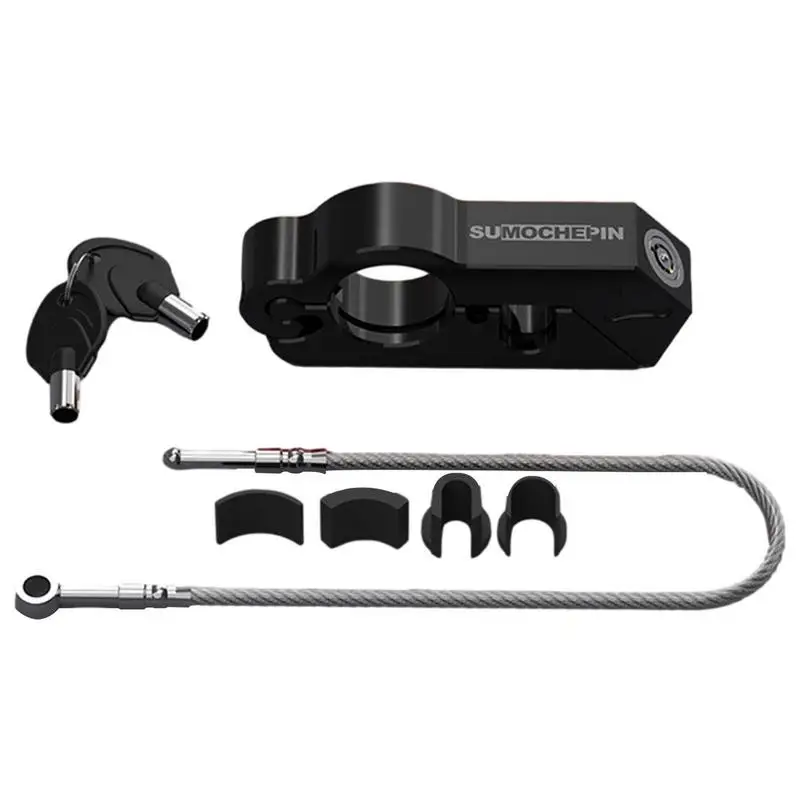 

Grip Lock Grip Lock Motorcycle Brake Lock Bike Aluminum Alloy Motorcycle Anti-theft For Dirty Street Bicycle Brake Front Wheel