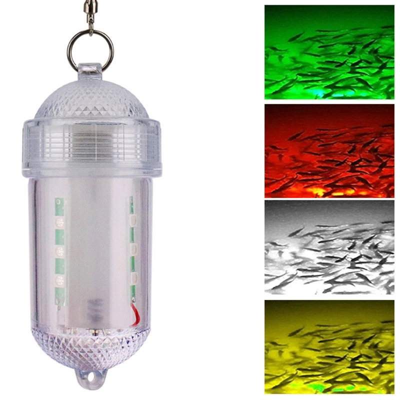 

LED Underwater Fishing Light 12 LED Night Fishing Light Fish Lamp D5QD