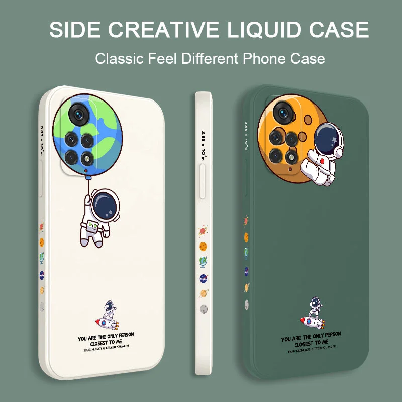 Travel Around Space Phone Case For Xiaomi Redmi Note 11 11S 11T 10 10A 10T 10S 9T 9 8 7 Pro Plus 10C 9A 9C 9T 4G 5G Cover