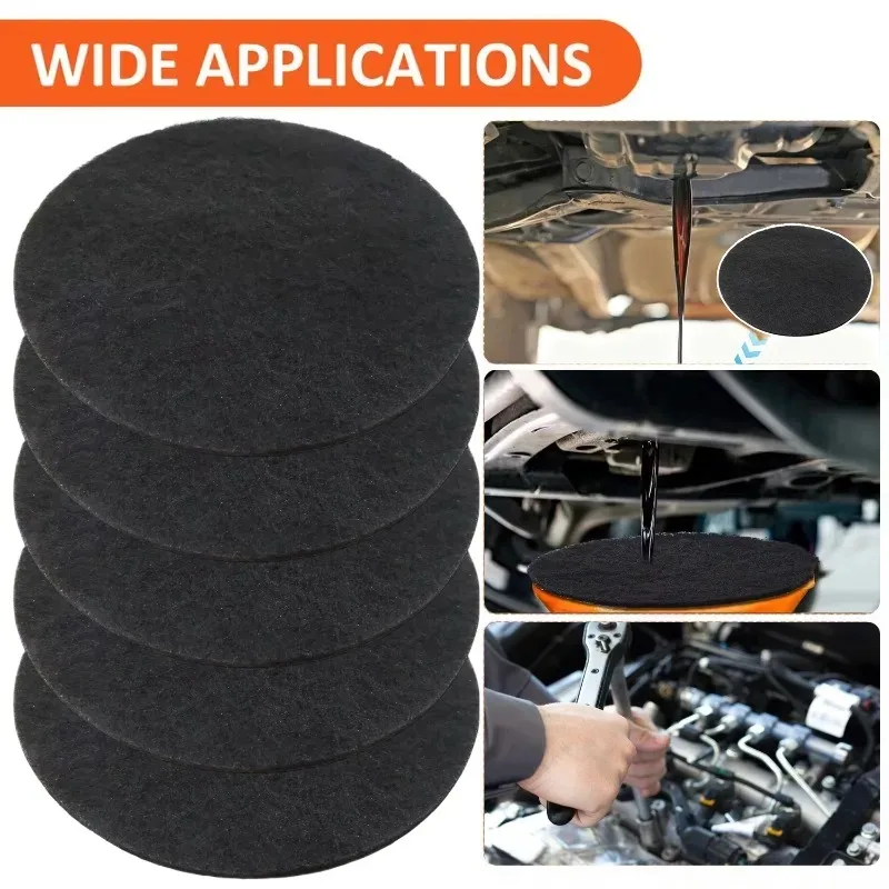 38cm Oil Drain Splash Pad Lightweight Multiuse for Resist Transmission Fluid Splash Pad Car Changing Oil Transmission Drain Pan