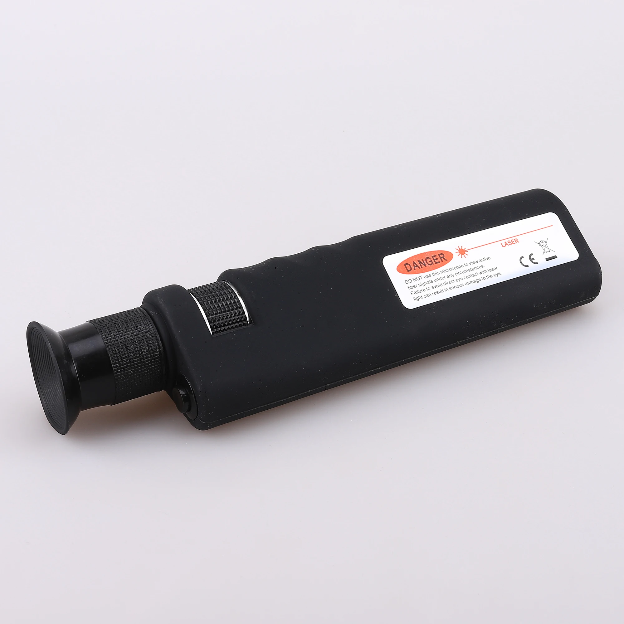 Fiber Optic Cleaning Kit 1.25/2.5mm Cleaning Pen with 400X Fiber Optic Detector Cleaning Box Alcohol Bottle and Cleaning Rod