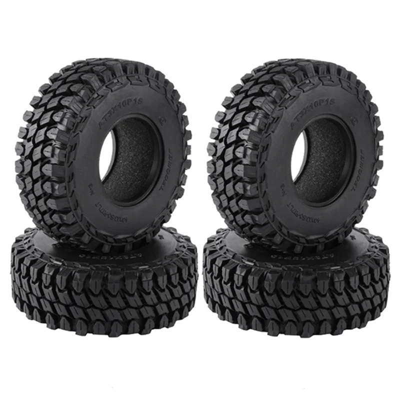 

4 шт. 110 мм 1,9 резиновые шины для 1/10 RC Crawler Car TRX4 D90 Axial SCX10 II III Redcat