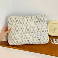 Computer Bag Cute Flower Laptop Sleeve Zipper Cover Portable Computer Cover Bag Laptop Sleeve Case Compatible for 14 in Notebook - Image 4