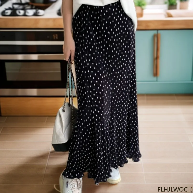 X-Long Maxi Ankle Skirts New Design 2024 Summer Women