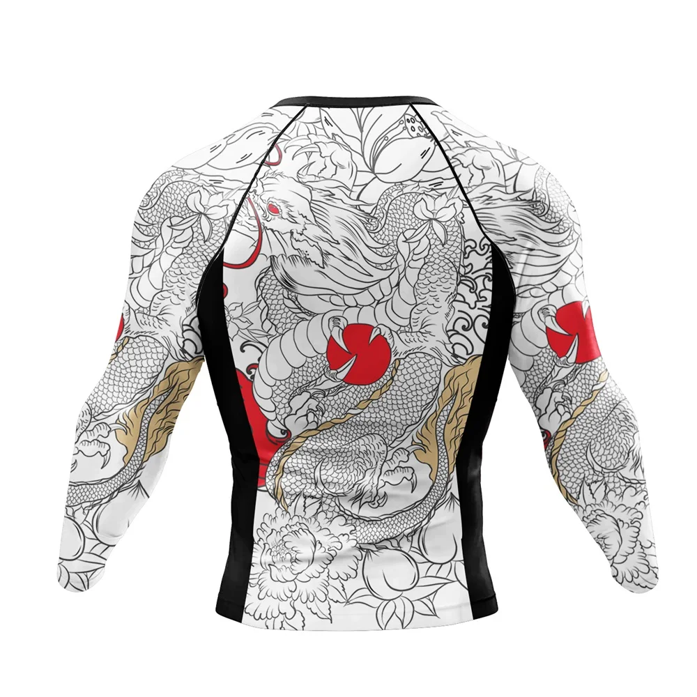 Codylundin GYM Muay Thai Boxing Compressed Jerseys Anti Shrink Men Jersey Unisex Boxing Jerseys Bjj Gi Mma Rashguard Limited sports apparel