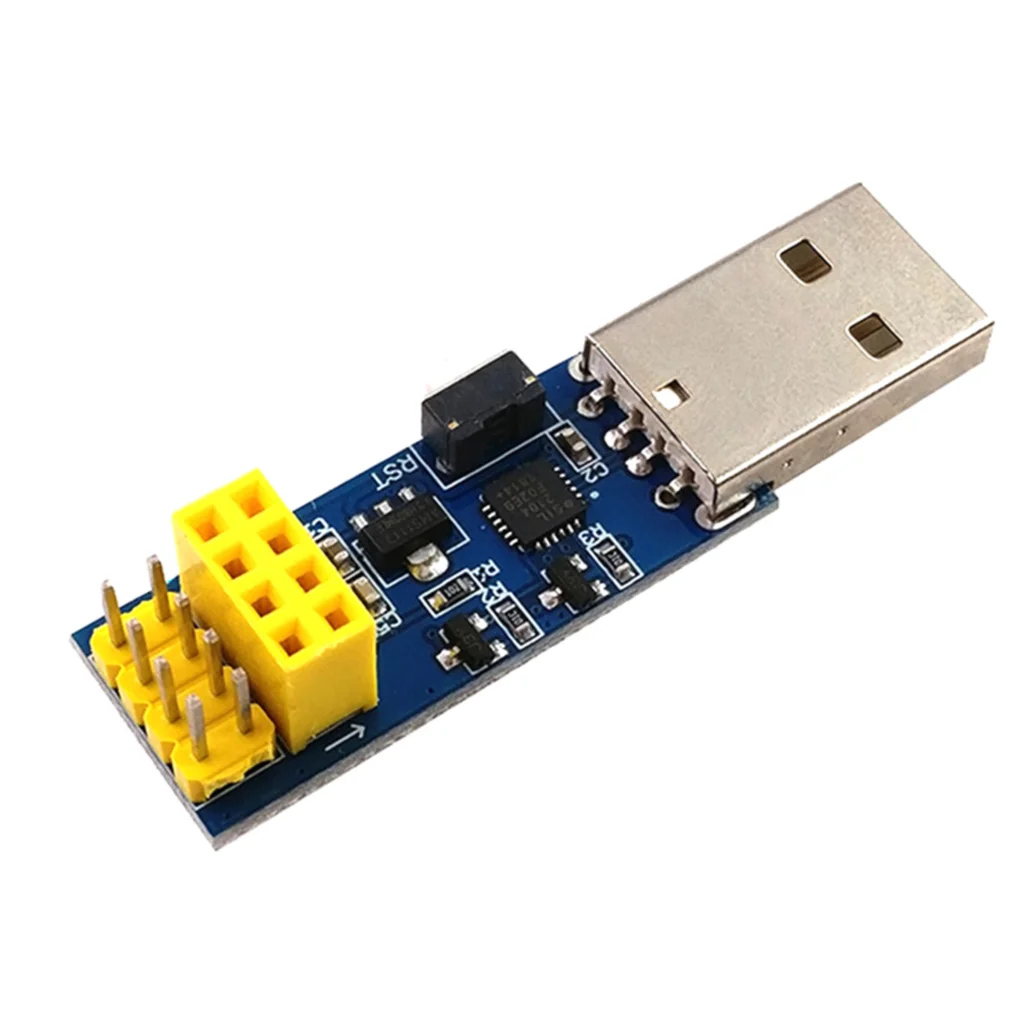 CP2104 USB To ESP8266 ESP-01 ESP-01S WIFI Module Programmer Adapter Download Debug Link CH9102F