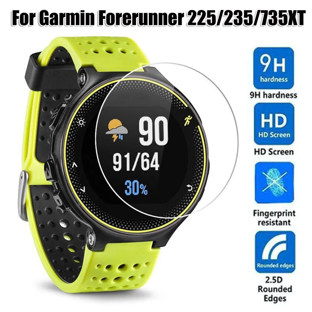 Tempered Glass Protector For Garmin Forerunner 235 225 735XT Premium Tempered Glass Screen Protectors