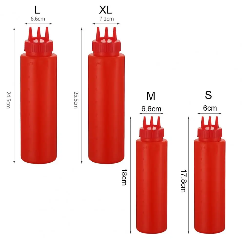 Daily Condiment Bottles Safe Versatile Large Capacity Leak Proof Seasoning Storage Jar Sauce Jar Food Grade