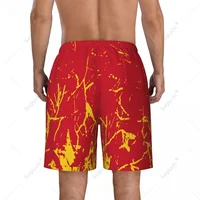 Men's Grenada Flag Beach Pants Board Shorts Surfing Boys Soccer Cycling Swimwear Running Polyester 2