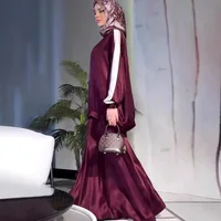 Ensembles musulmans pour femmes, veste, jupes longues, costume, survêtement, manteau, jupe, fermeture éclair, Patchwork, Ensemble Ramadan maroc, tenues de dubaï, 2025 3